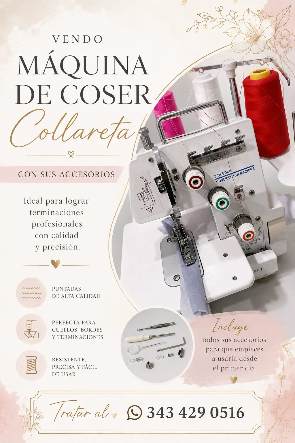 Venta maquina de coser