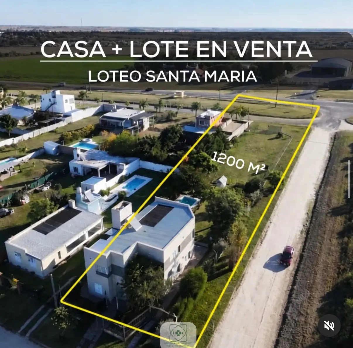 🏡Lote + Casa 3 dorm | Suite | Pileta | Galería – Loteo Santa María