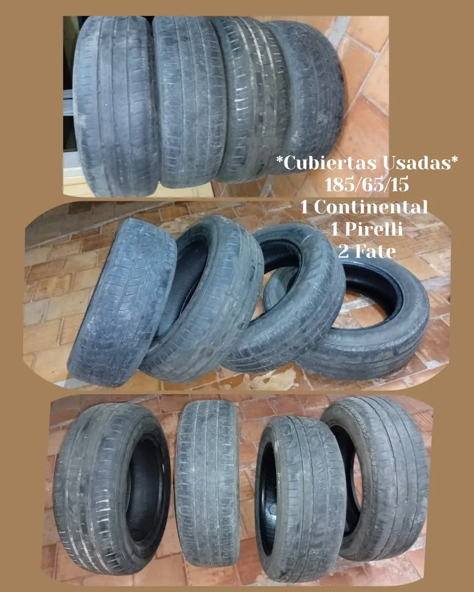 Cubiertas 185/65/15