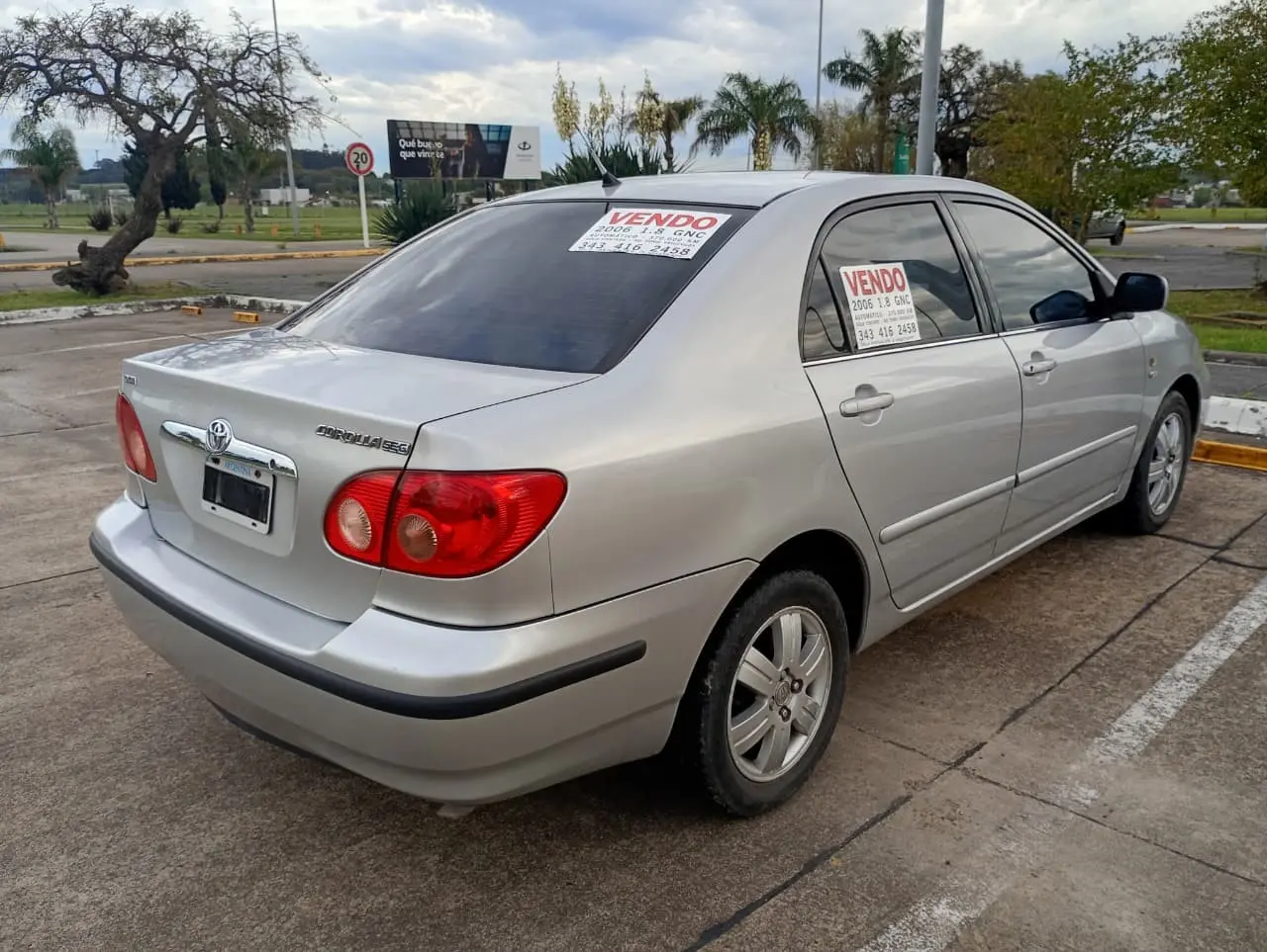 Corolla 2006 SE-G GNC Automático Cuero